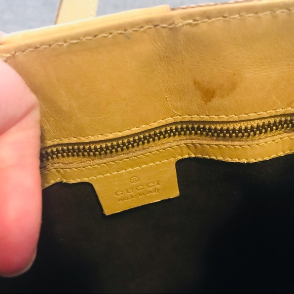 GUCCI | Great Shape! | TOTE ONLY! | GG SUPREME canvas & leather - Picture 9 of 16